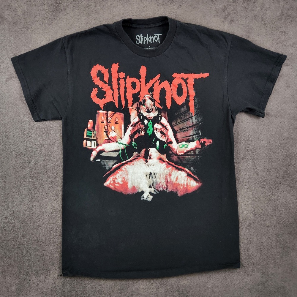 Slipknot‎ Shirt Mens Small Black Don't Ever Judge Me Double Sided Graphic Tee